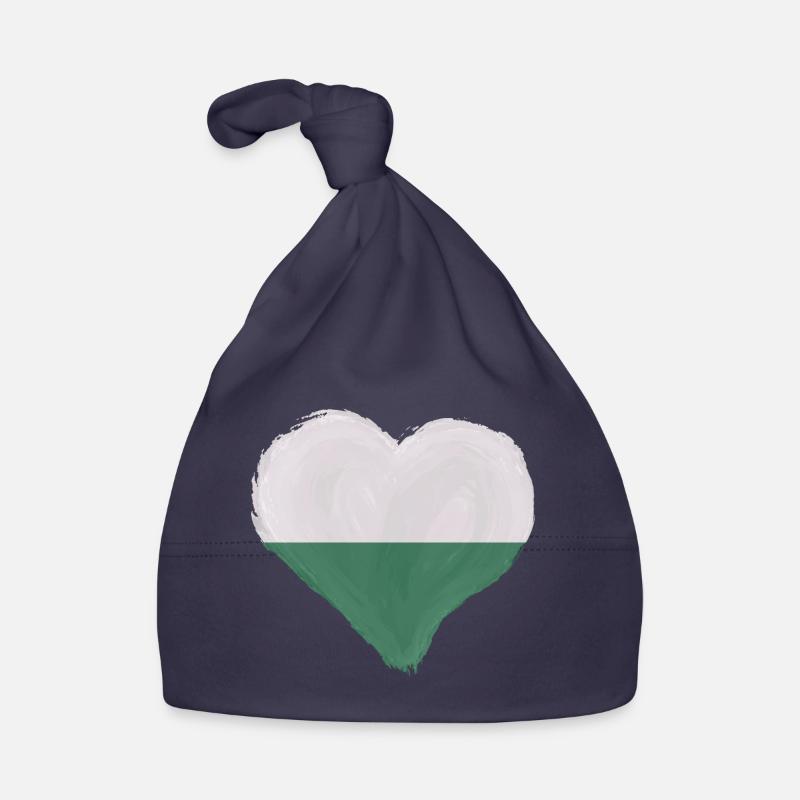Drapeau de Saxe Drapeau saxon Ossi Holiday SN Bonnet bio Bébé