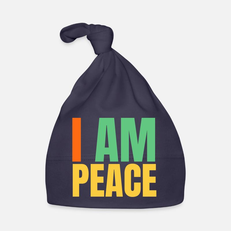 I come in peace im peace couples Baby Bio-Mütze