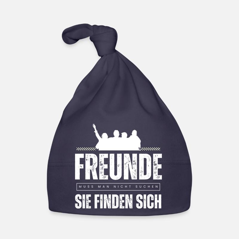 Beste Freunde FREUND Kumpel Kumpels Baby Bio-Mütze