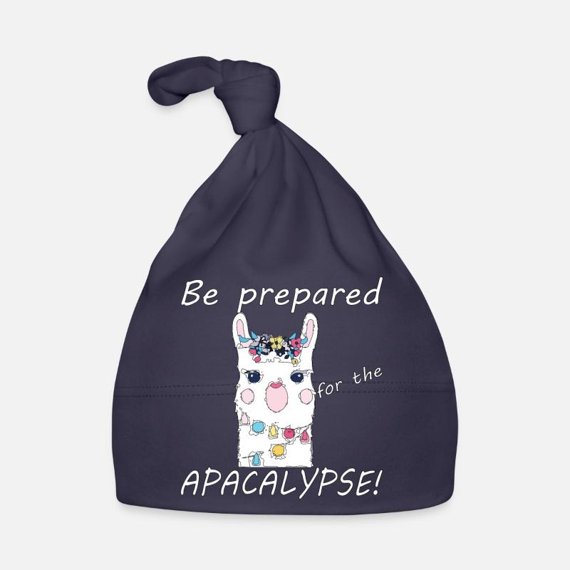 Be prepared for the alpacalypse Organic Baby Cap