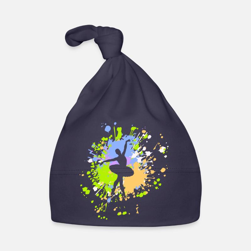 Danse Ballet Color Splash Bonnet bio Bébé