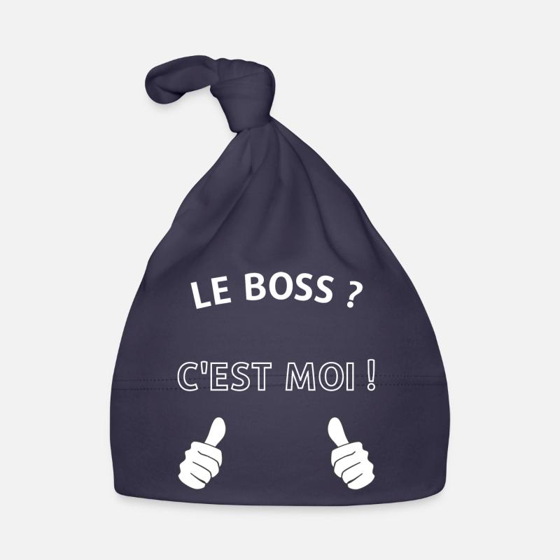 Le chef c'est moi Bonnet bio Bébé