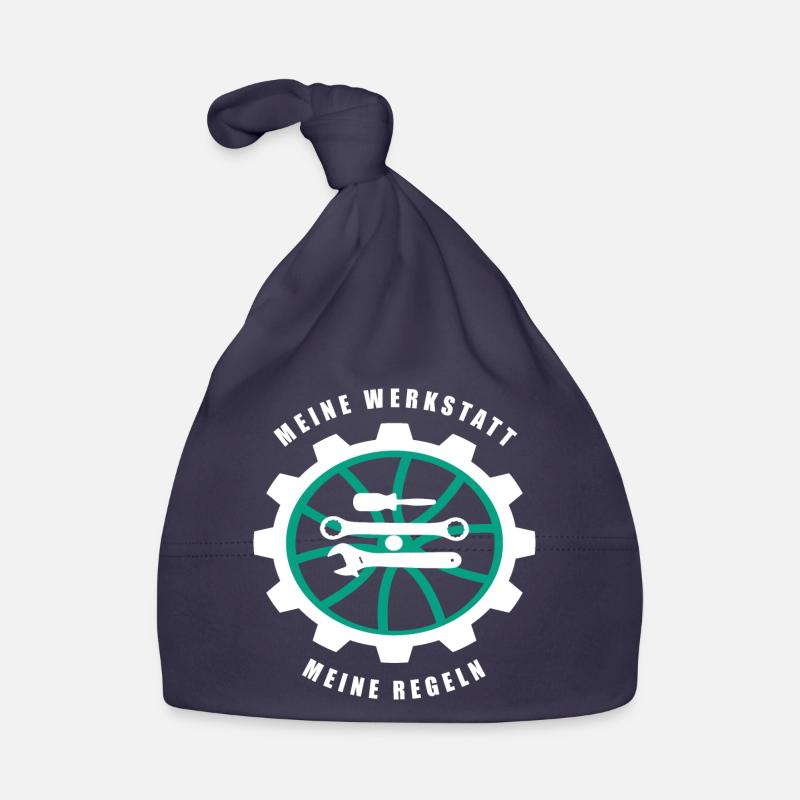My workshop My rules Organic Baby Cap