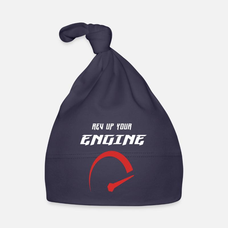 Rev up your engine Organic Baby Cap