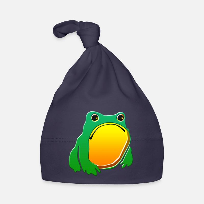 Frosch Baby Bio-Mütze