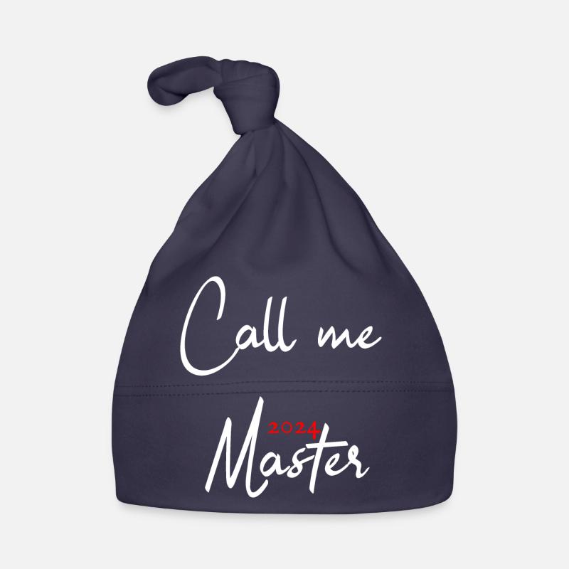 Master 2024 Diplôme de Master Diplômé Bonnet bio Bébé