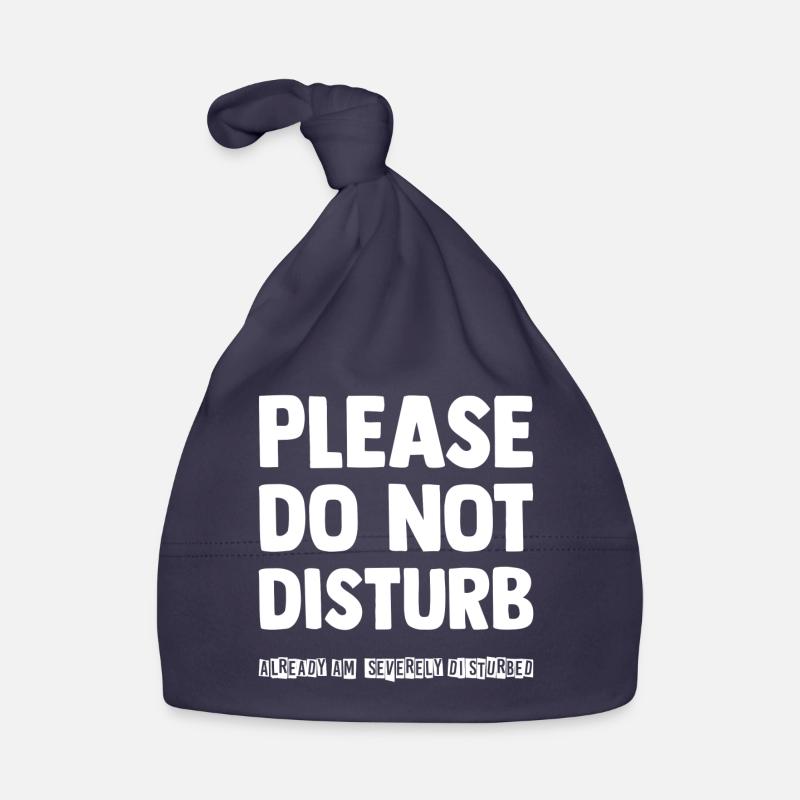 Please do not disturb Baby Bio-Mütze
