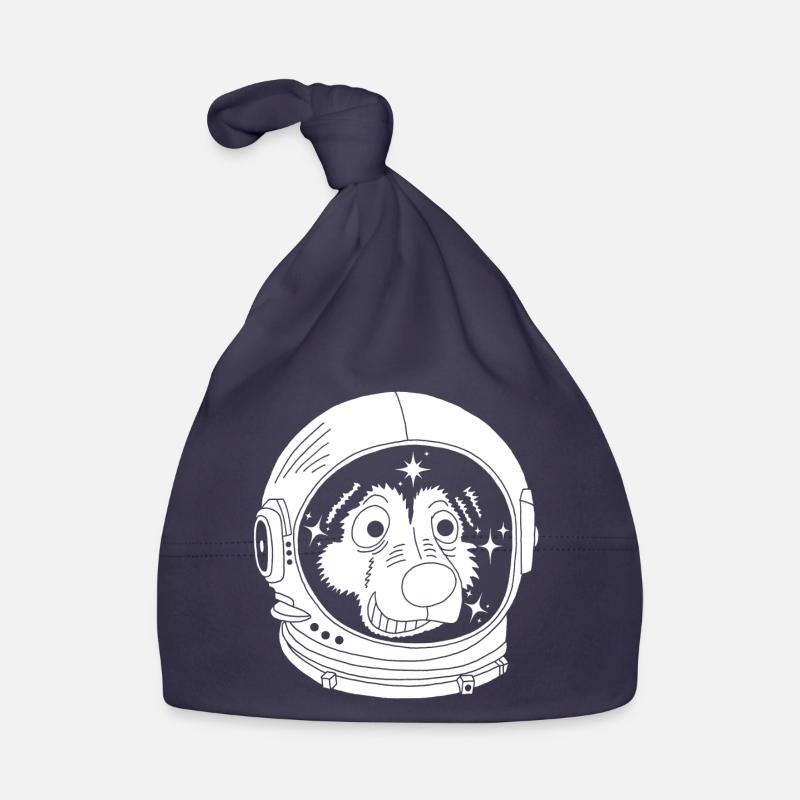 Astronaut Hund Baby Bio-Mütze