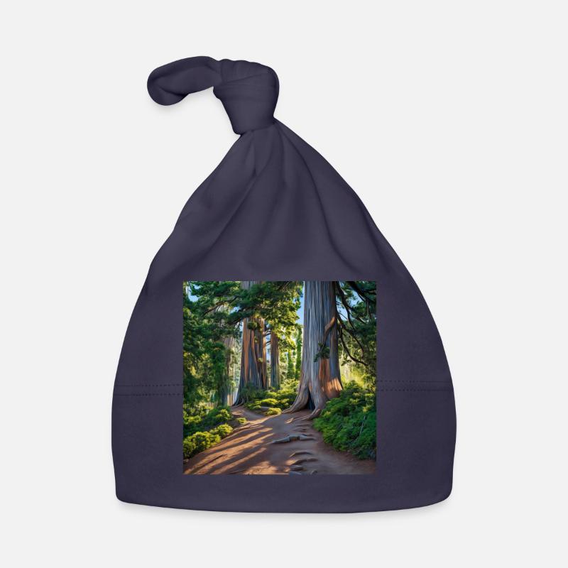 Wanderung Waldreise Baby Bio-Mütze