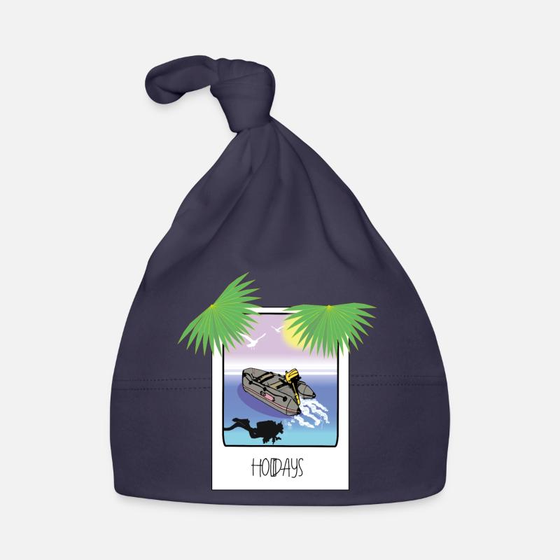 Schnappschuss Urlaub Baby Bio-Mütze