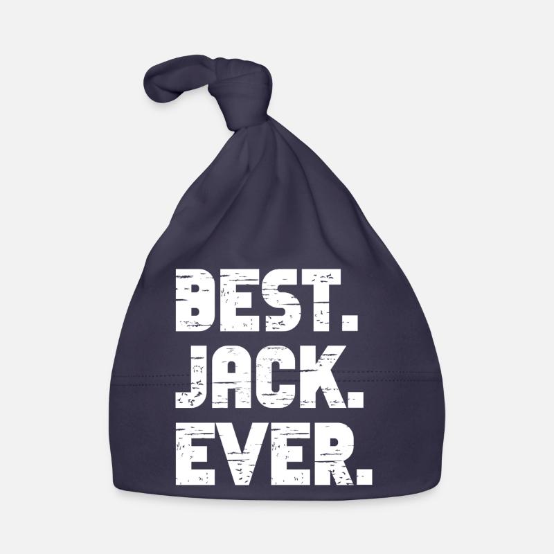 Best Jack Ever Geschenk Spruch Baby Bio-Mütze