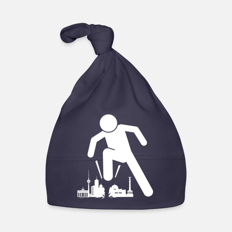 Berlin, c’est une silhouette d’horizon affreuse Bonnet bio Bébé