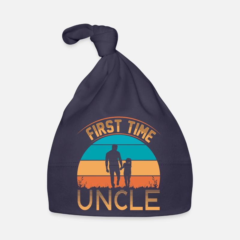 First time uncle Organic Baby Cap