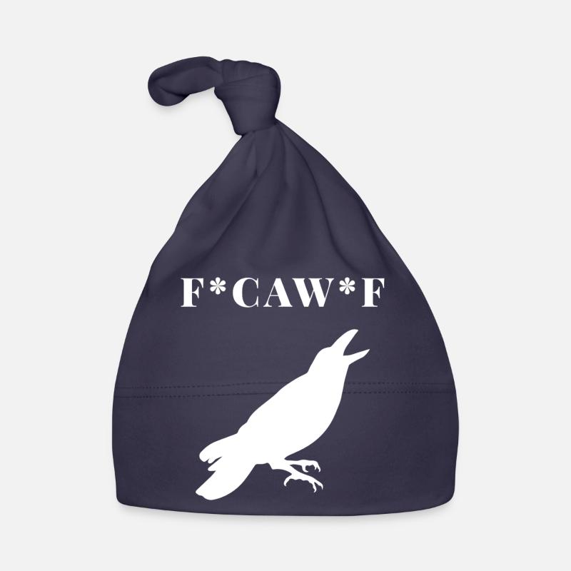 FCAWF Drôle de Oiseau Corbeau Bonnet bio Bébé