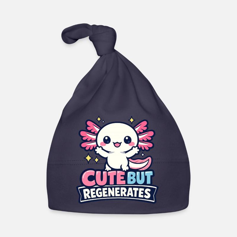 Mignon mais régénère - Axolotl Bonnet bio Bébé