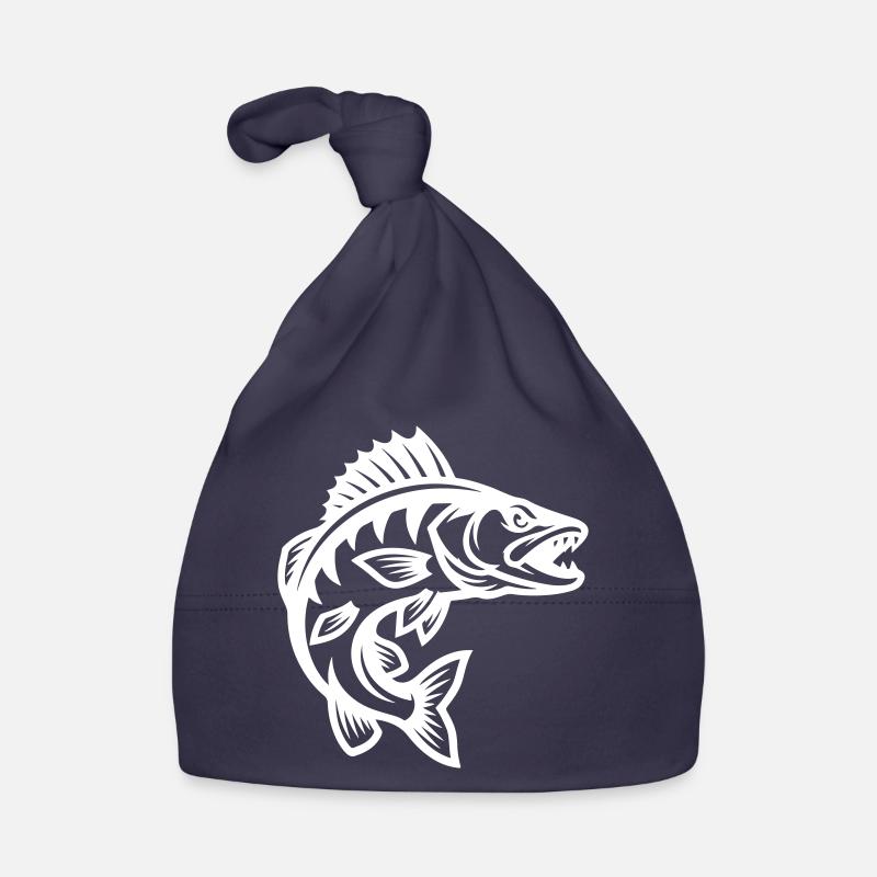 Pike Fish Organic Baby Cap