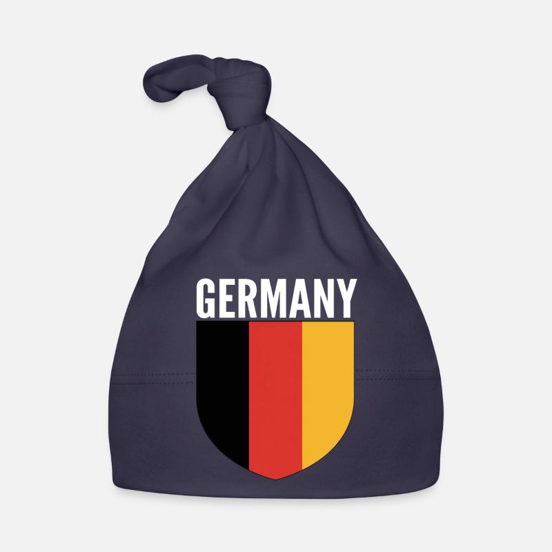 Conception du drapeau du Bouclier allemand Bonnet bio Bébé