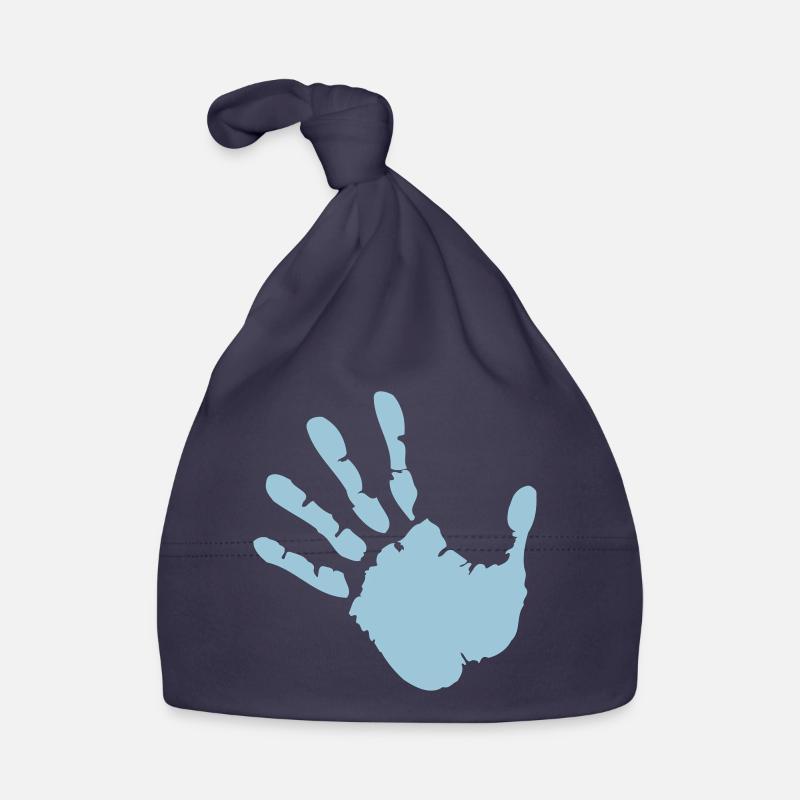 Stop Hand Baby Bio-Mütze
