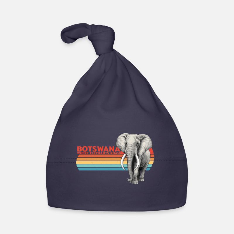 Elephant Botswana Organic Baby Cap