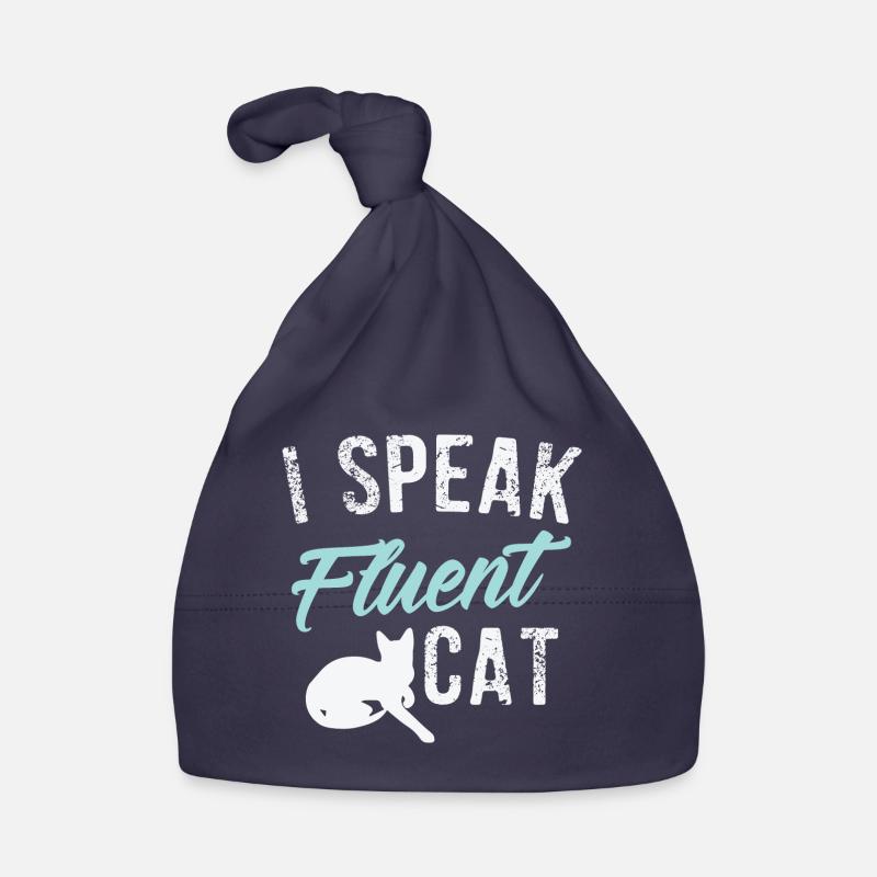 Chat drôle Bonnet bio Bébé