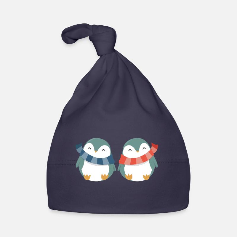 Glückliche Pinguine Baby Bio-Mütze