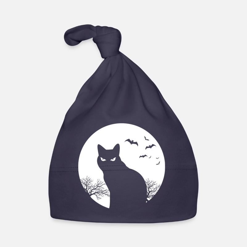 Chat Halloween Moon Gift Chats pour animaux de compagnie Bonnet bio Bébé