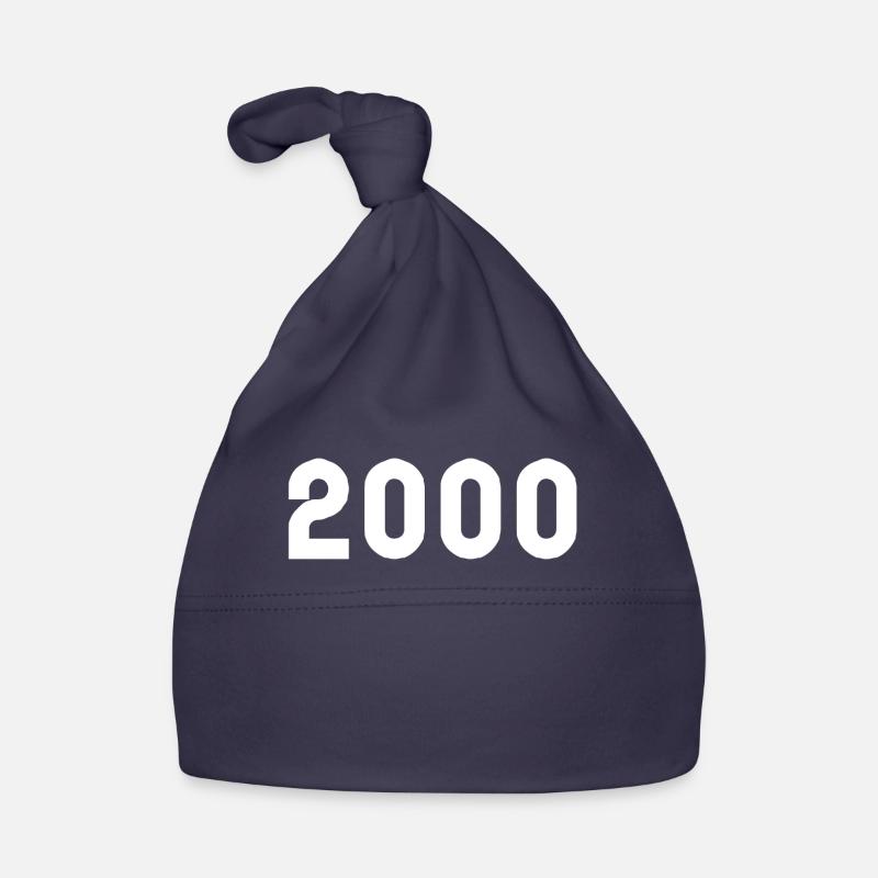 Born in 2000 Organic Baby Cap