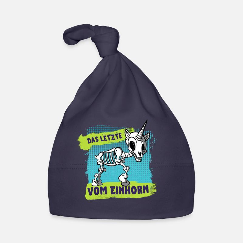 Das letzte vom Einhorn Baby Bio-Mütze