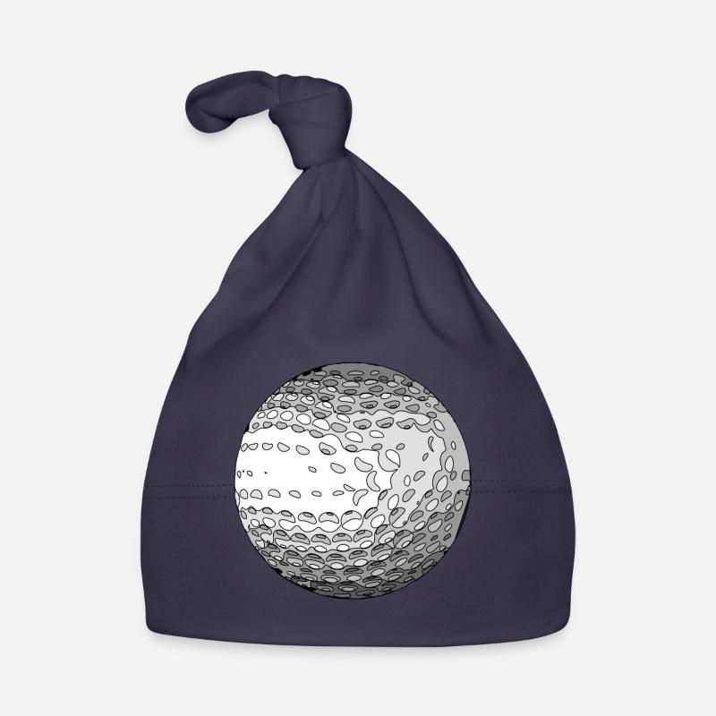 golfball - Baby Bio-Mütze - Navy