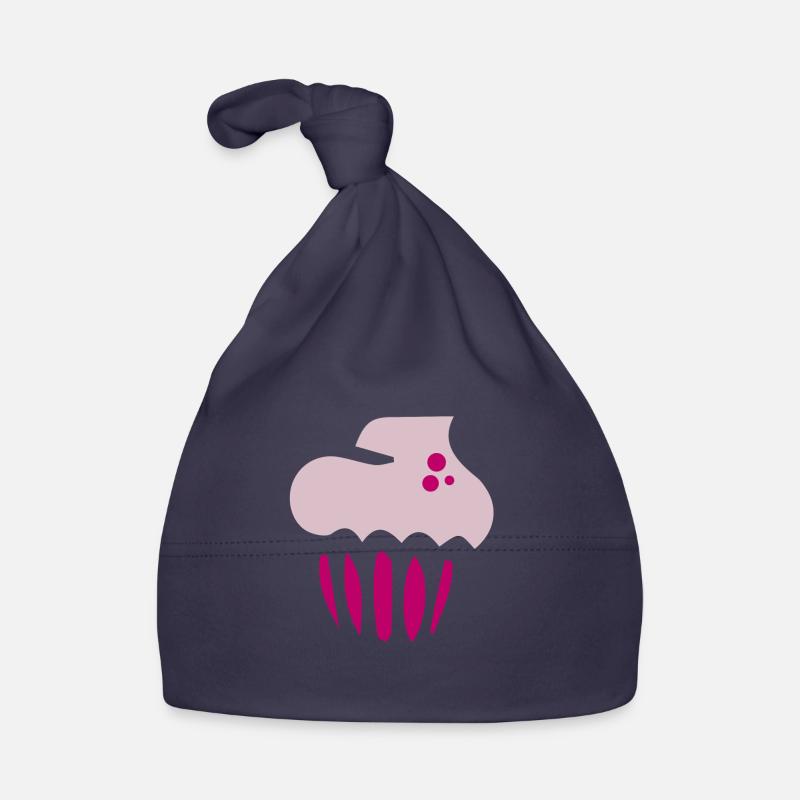 Sahne Cupcake Baby Bio-Mütze