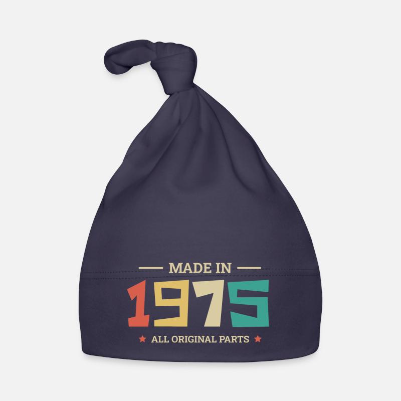 Legendär seit 1975 Original 1975 Baby Bio-Mütze