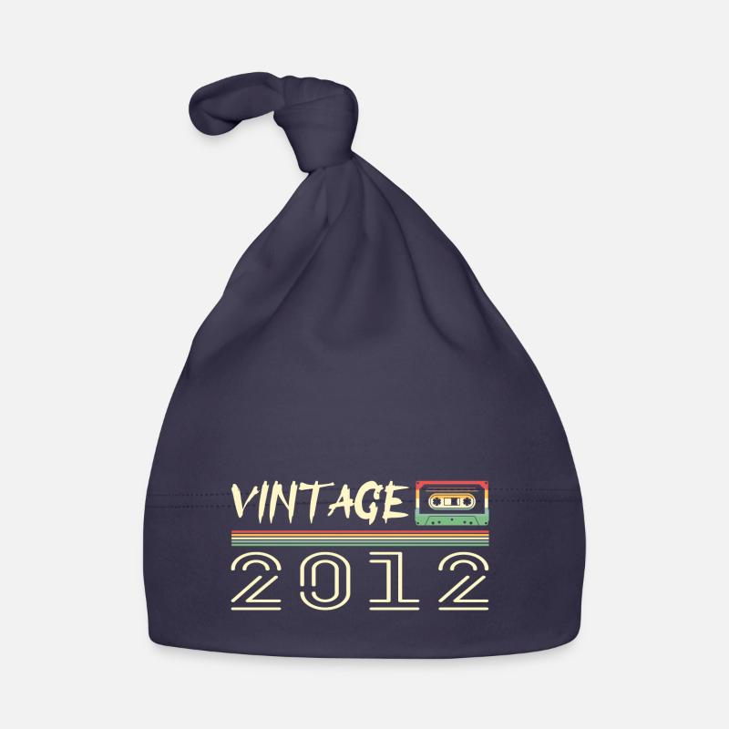 2012 Original 2012 Rétro Cadeau Anniversaire 2012 Bonnet bio Bébé
