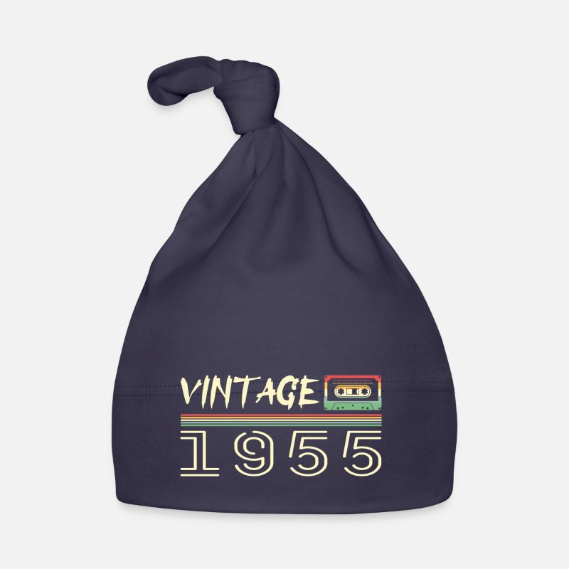 1955 Original 1955 Retro Geschenk Geburtstag 1955 Baby Bio-Mütze