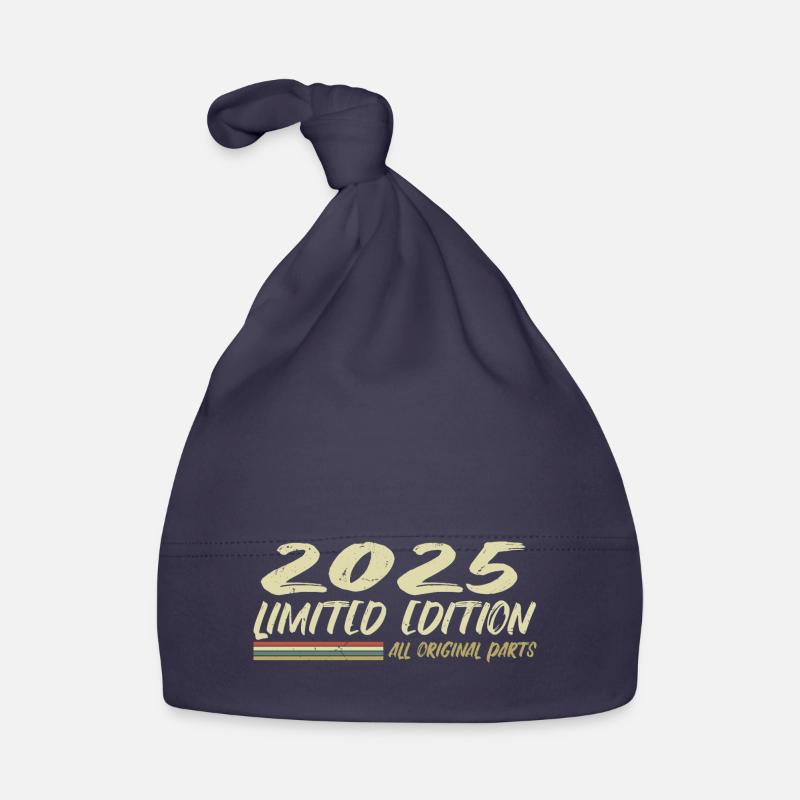Geburtstagsgeschenk 2025 Geschenkidee 2025 Baby Bio-Mütze