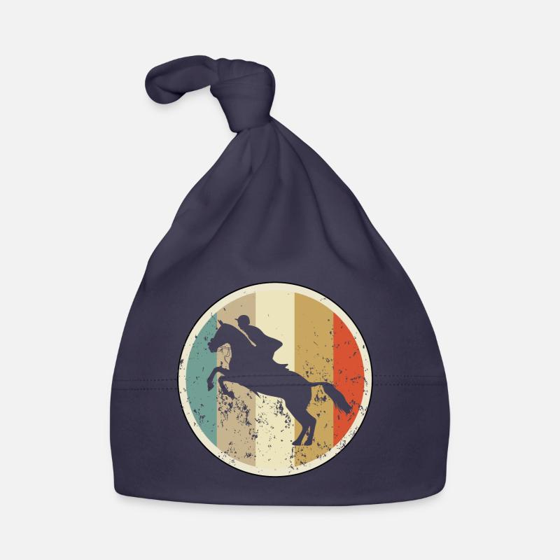 Springreiten Springreiter Springreiterin Baby Bio-Mütze
