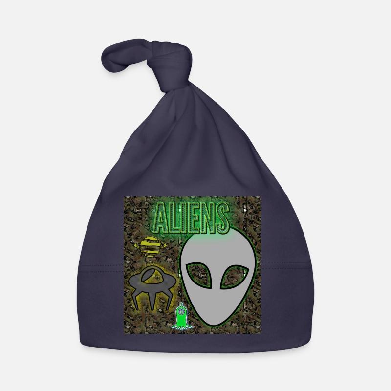 Aliens - Image - 2023 Organic Baby Cap