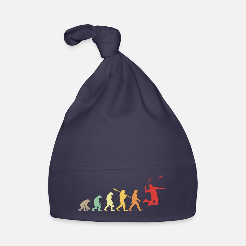 Évolution Badminton Cadeau Pour Joueurs Badminton Bonnet bio Bébé