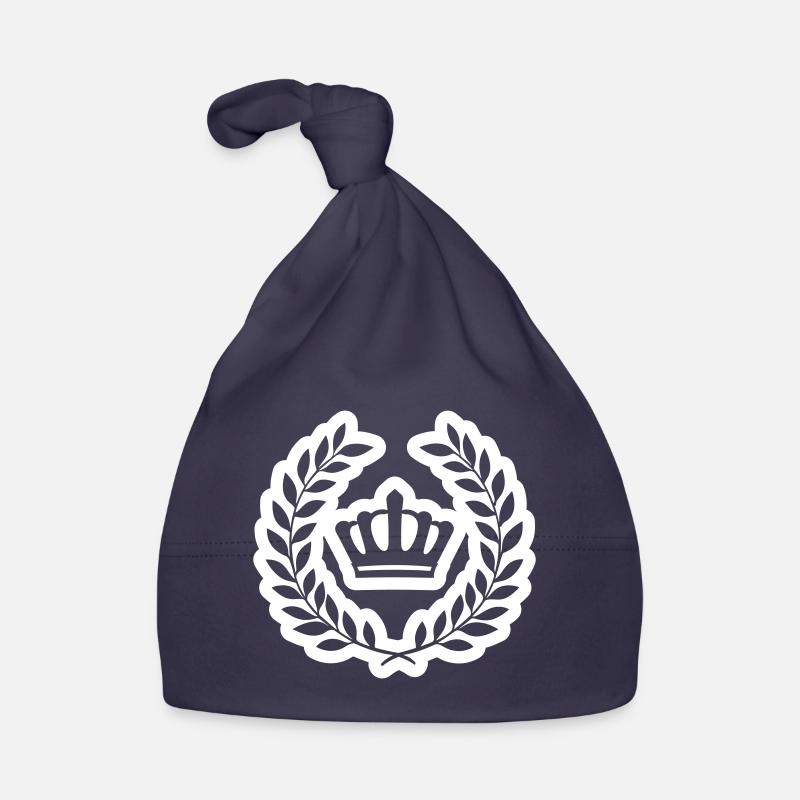 Symbole de couronne Bonnet bio Bébé