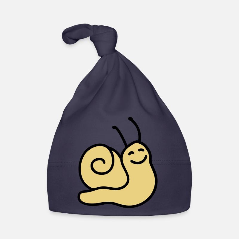Cheerful Snail Organic Baby Cap