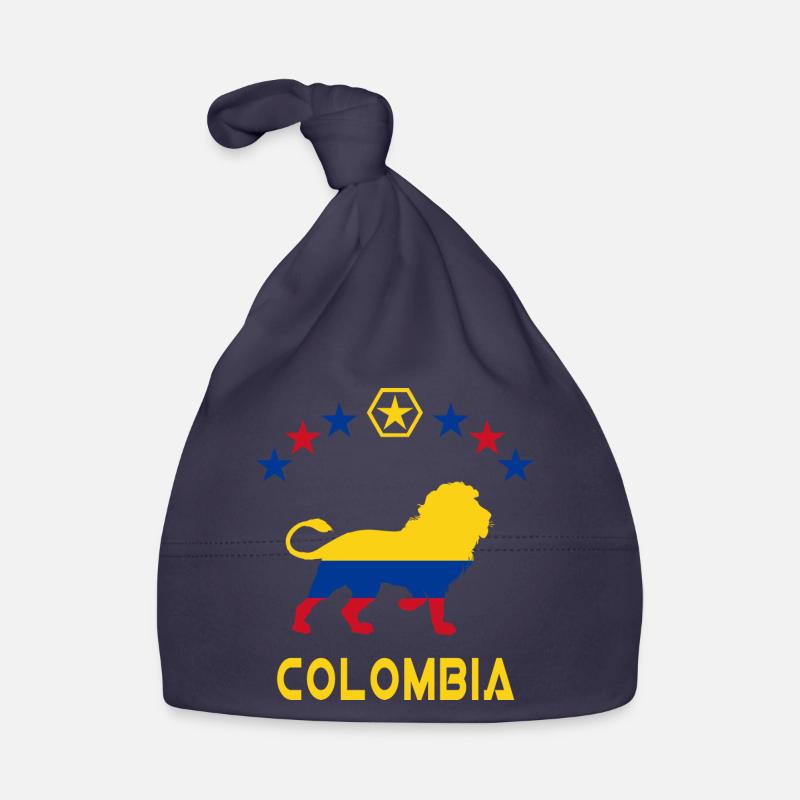 Conception / idée cadeau de lion de Colombie Bonnet bio Bébé