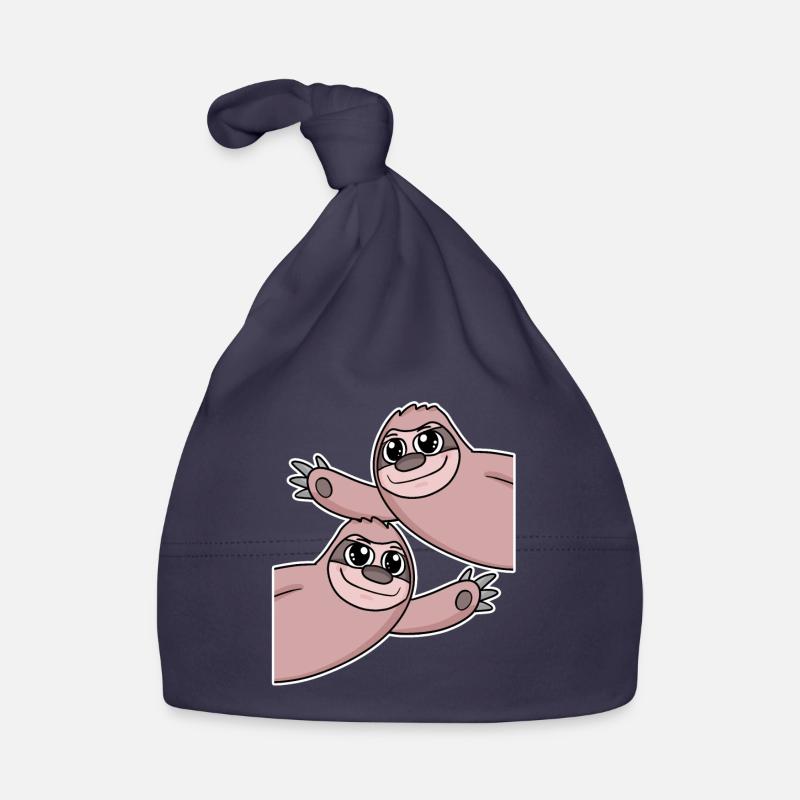 Sloth Sloths Organic Baby Cap