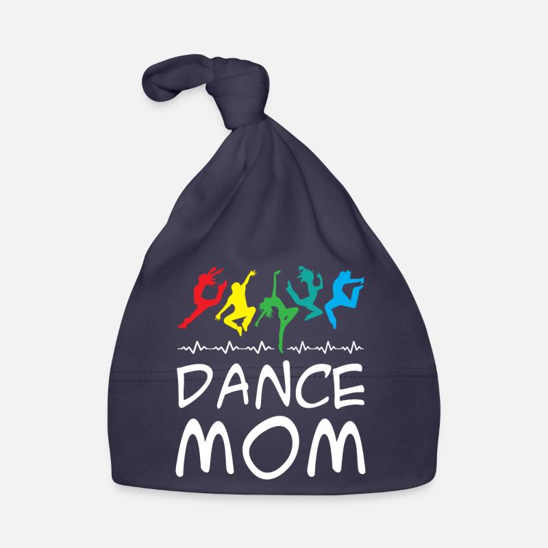 Maman danseuse - Bonnet bio Bébé - marine