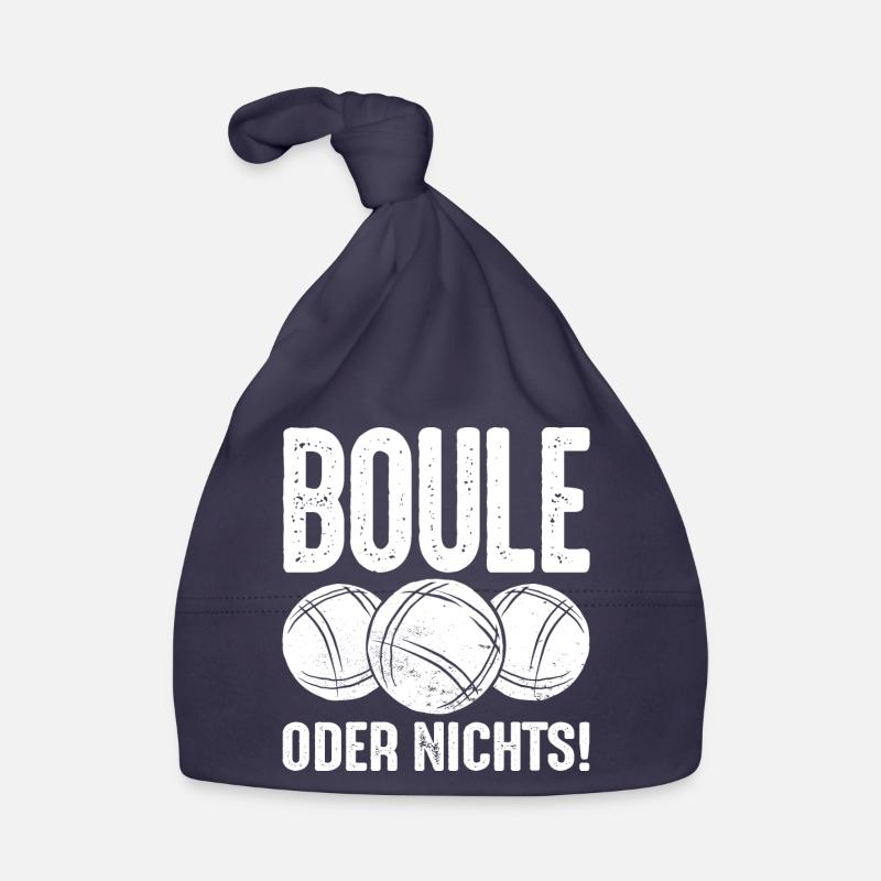 Boule oder Nichts! Bouler Outfit Boule Kugeln Baby Bio-Mütze