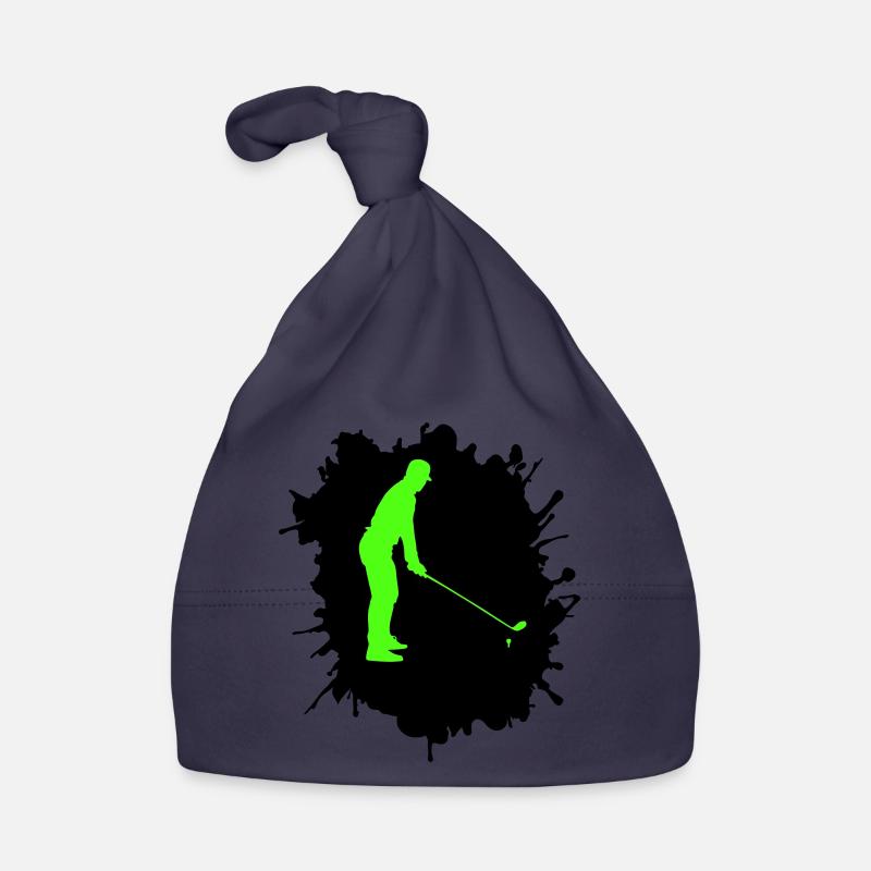 Golf Blobs Organic Baby Cap
