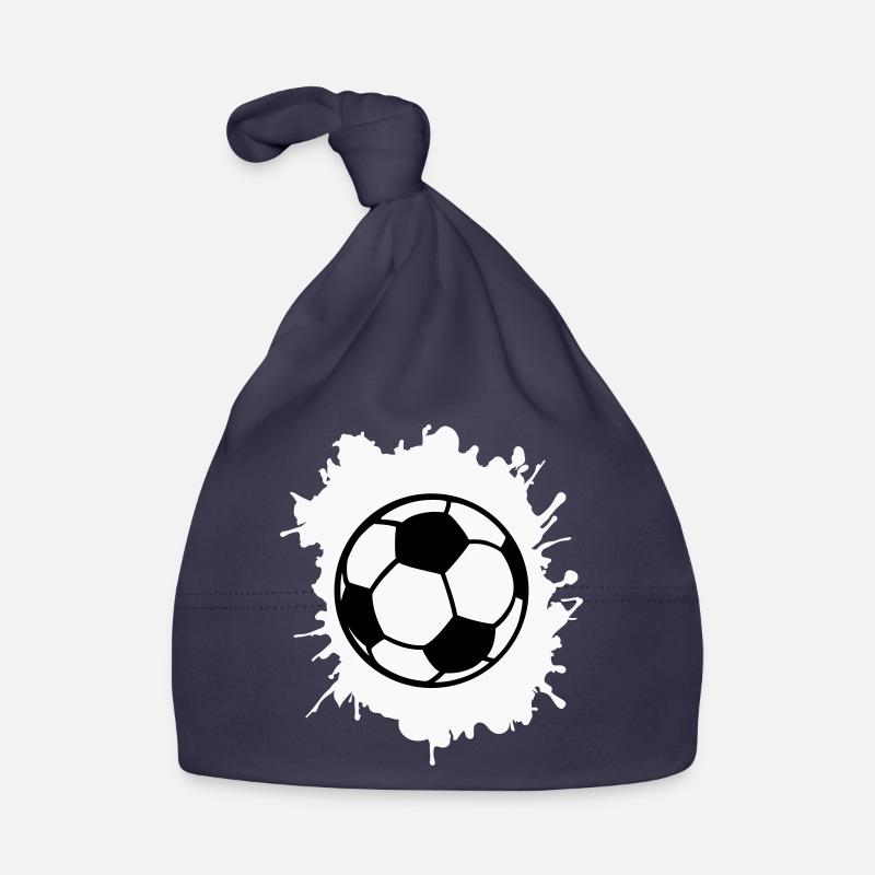 Blobs de football Bonnet bio Bébé