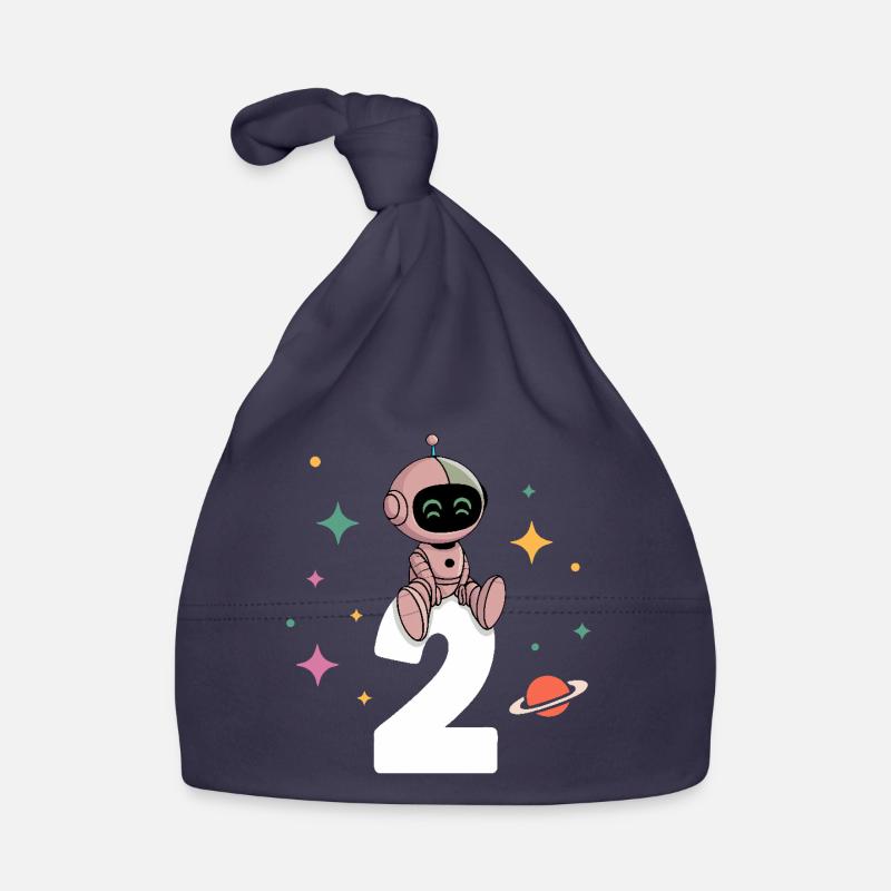 J’ai 2 ans d’astronaute Bonnet bio Bébé
