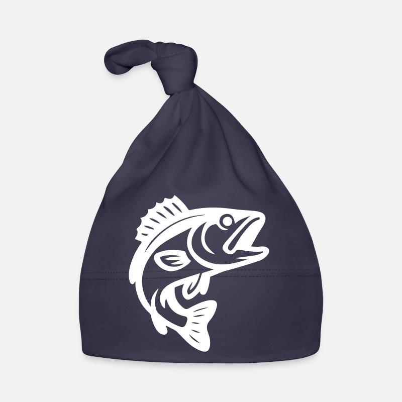 Silhouette de poisson Bonnet bio Bébé