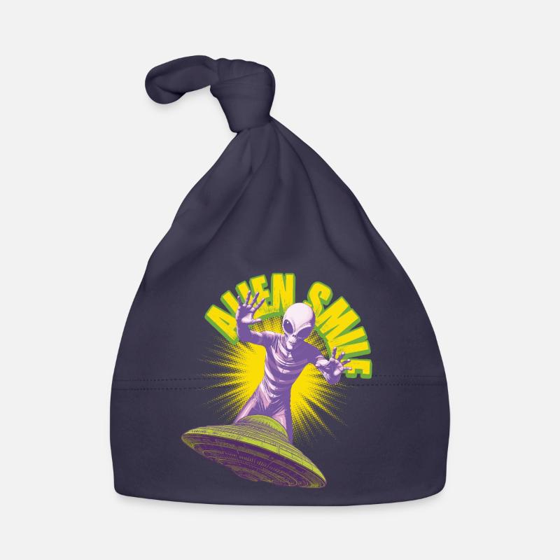 Alien Savior Organic Baby Cap