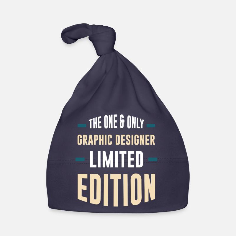 Conception graphique en édition limitée Bonnet bio Bébé