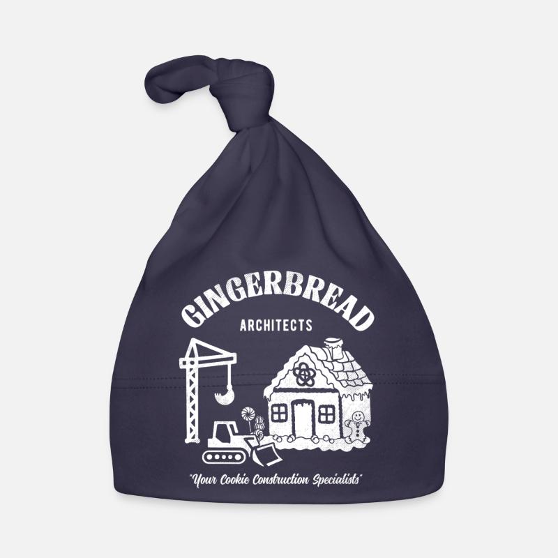  Gingerbread architects your cookie construction Baby Bio-Mütze